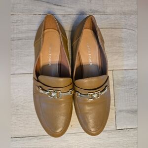 Marc Fisher Cognac Loafers Size 6.5
